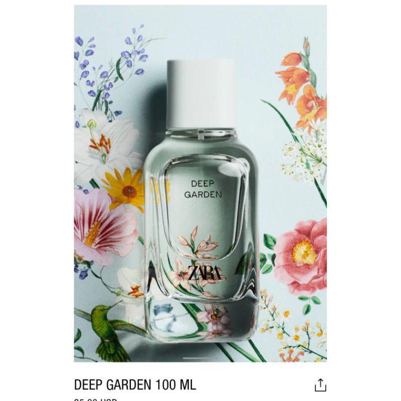 Nước hoa Zara Deep Garden, Bitter Orange,  Morning Grasse EDP 100ML
