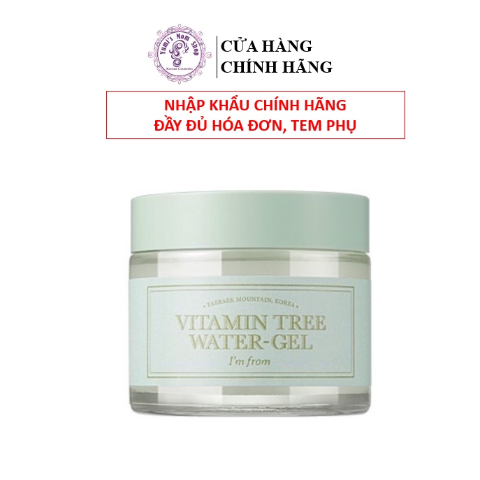 Gel Dưỡng I'm from Dưỡng Ẩm Và Kiểm Soát Dầu Vitamin Tree Water Gel 75g