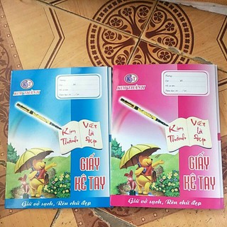 😊Giấy kê tay cho các bé viết sạch và đẹp