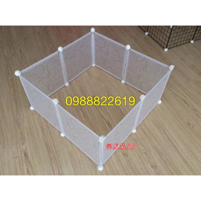 FREESHIP 99K TOÀN QUỐC_Chuồng quây chó mèo Size 45x 45cm. Tặng kèm chốt gắn