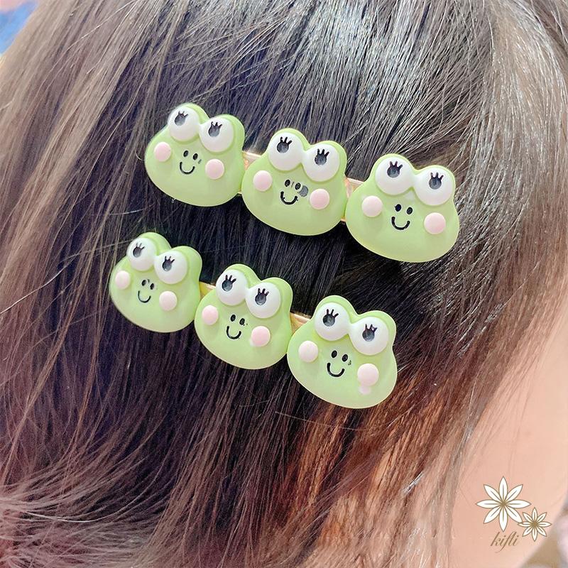 【Kifli.vn】Kẹp Tóc Hình Ngôi Sao Đám Mây Thỏ Ếch Trái Tim Đáng Yêu