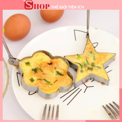 Bộ 4 Khuôn rán trứng cute, khuôn bánh, tạo hình-1613-THẾ GIỚI TIỆN ÍCH