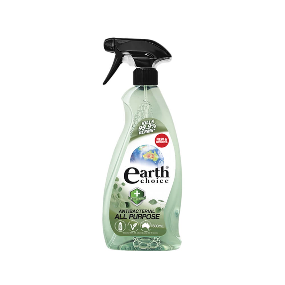 Nước lau đa dụng kháng khuẩn gốc thực vật hương bạch đàn Earth Choice Úc 600ml