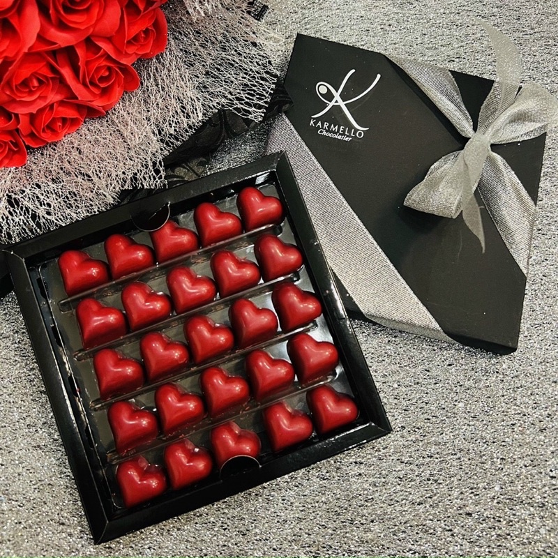Lễ Tình Nhân- Chocolate tươi Karmello hộp 30 viên( mẫu bất kỳ)