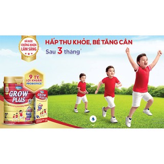 Sữa Vinamilk Dielac Grow plus Đủ Số 1+, 2+ 900g (Date 2023).