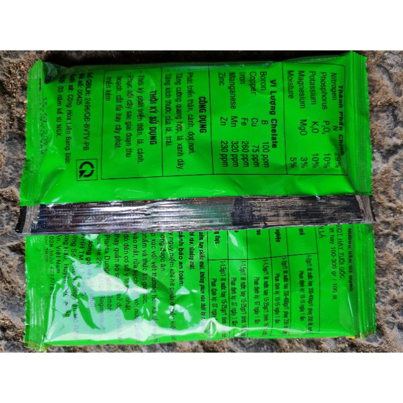 Nutri Gold 29.10.10 siêu xanh cây