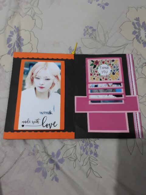 Crapbook handmade Jeongyeon