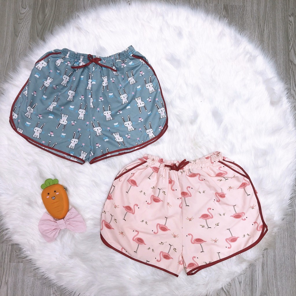 Quần sooc nữ cute chất siêu mềm mát thấm hút mồ hôi cực tốt | BigBuy360 - bigbuy360.vn