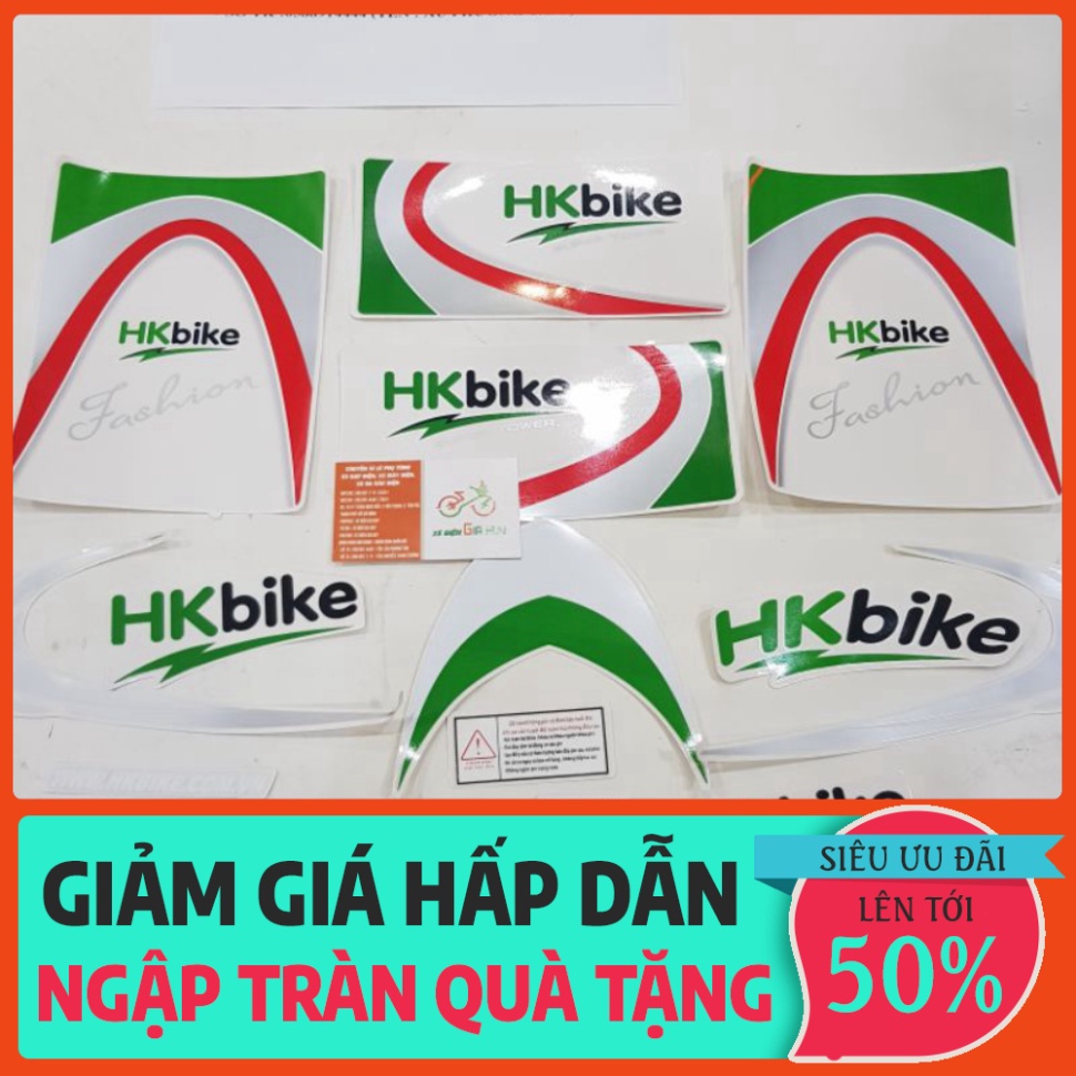 TEM XE ĐẠP ĐIỆN HKBIKE Electric Bike GIA HUY