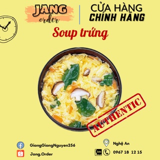 #160k 30 GÓI SOUP TRỨNG MIX VỊ ĂN LIỀN