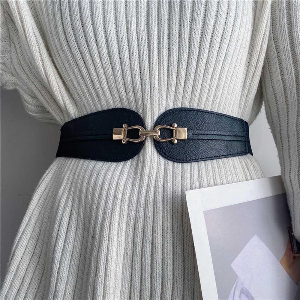Thắt Lưng Bản Rộng Thiết Kế Đơn Giản Thời Trang Cho Nữ