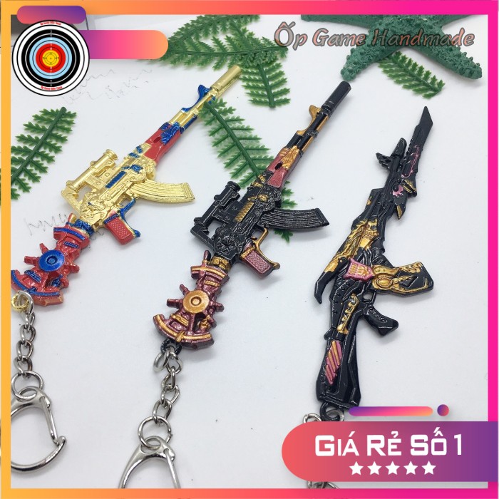 [Skin AKM PUBG] Móc Khoá Skin Pubg dài 12cm Độc Lạ Mô Phỏng Giống Thật, Hợp Kim Không Rỉ PUBG 2021