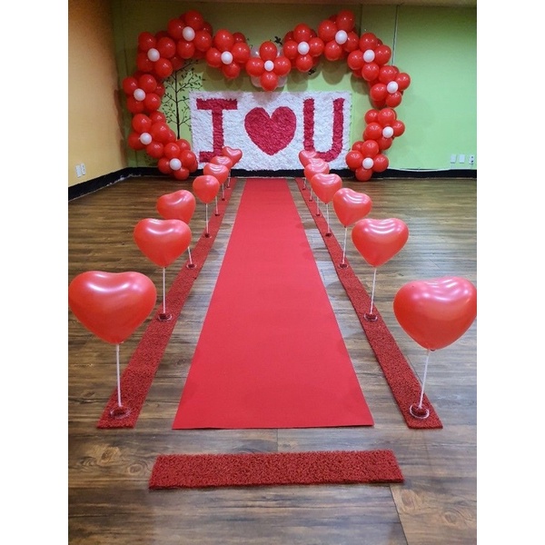 Bong Bóng Trái Tim Chuẩn Hàng Thái Size 25cm Đủ Màu Trang Trí