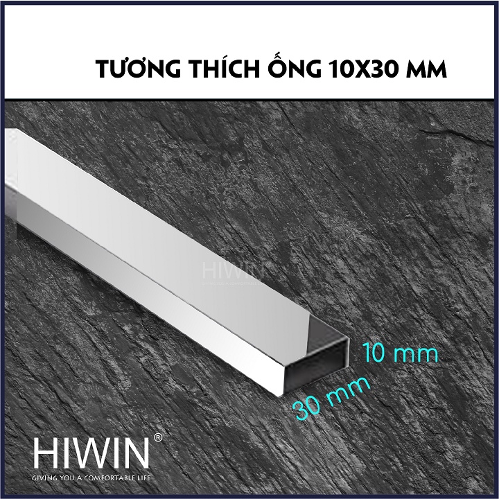 Chuyển góc đa hướng phòng tắm kính inox 304 mặt gương dùng cho ống 10x30mm HIWIN SB-616F