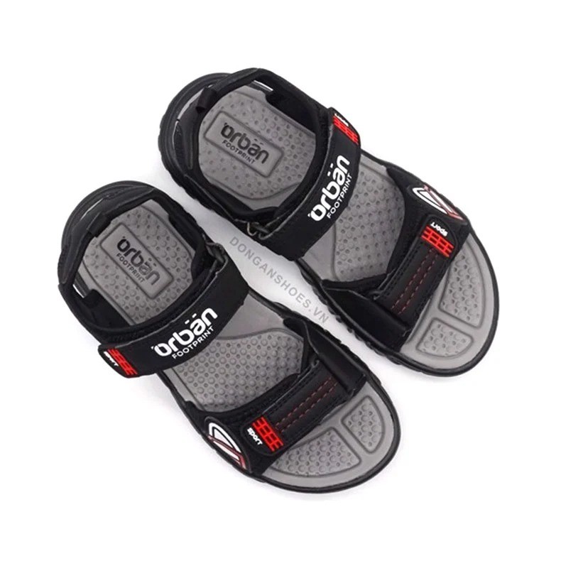 Sandal trẻ em Urban quai dán SD2015- Đen