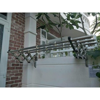 Giàn phơi gắn tường inox 304