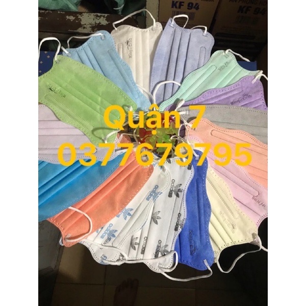 khẩu trang con cua mẫu mới (full màu 300 cái)