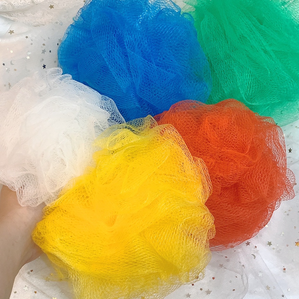 Bông tắm lưới nhiều màu sắc ( 1 cái )