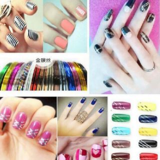 5 cuộn băng keo trang trí móng