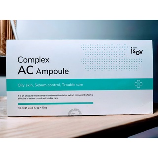 - mẫu mới serum complex ac ampoule isov - serum giảm nhờn sáng da