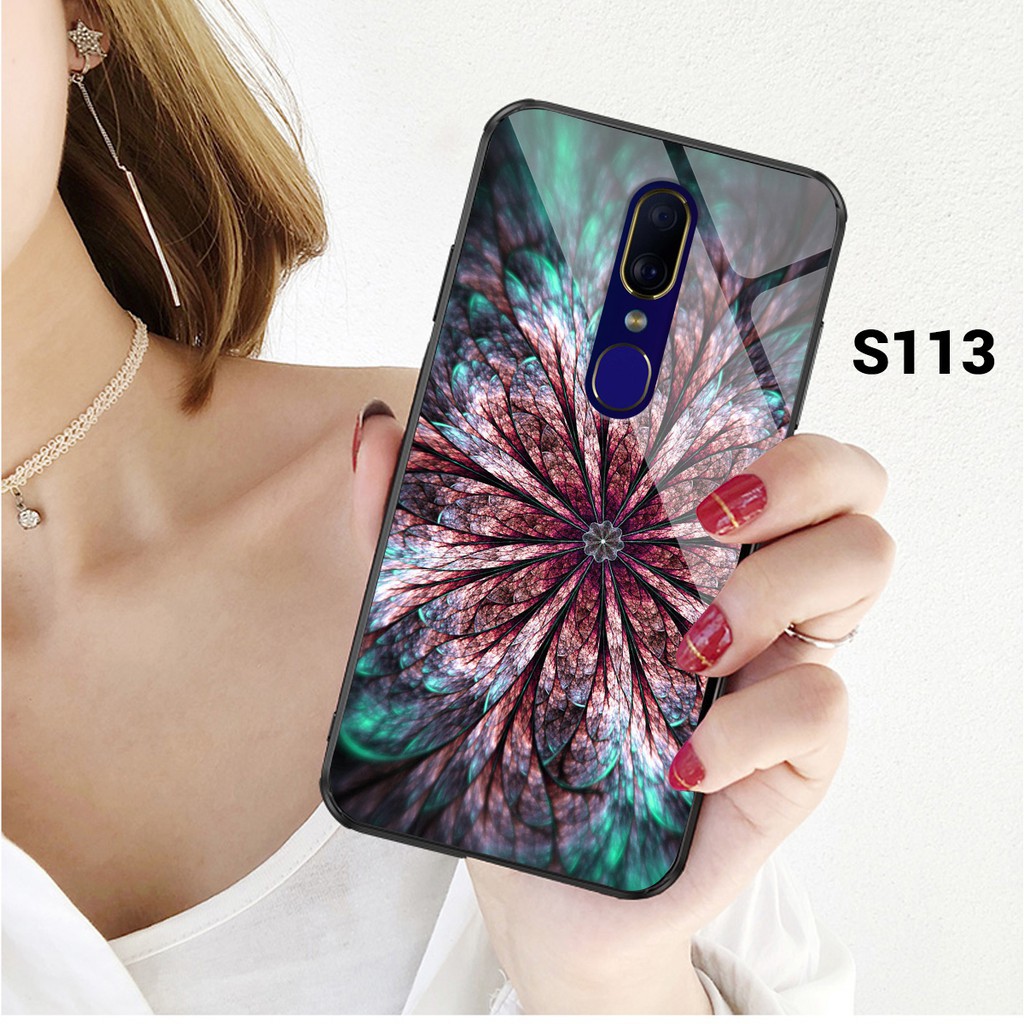 Ốp Lưng OPPO Kính Cường Lực [ FREESHIP] oppo f11 - f11 pro in hình hoa lá 3D. | BigBuy360 - bigbuy360.vn