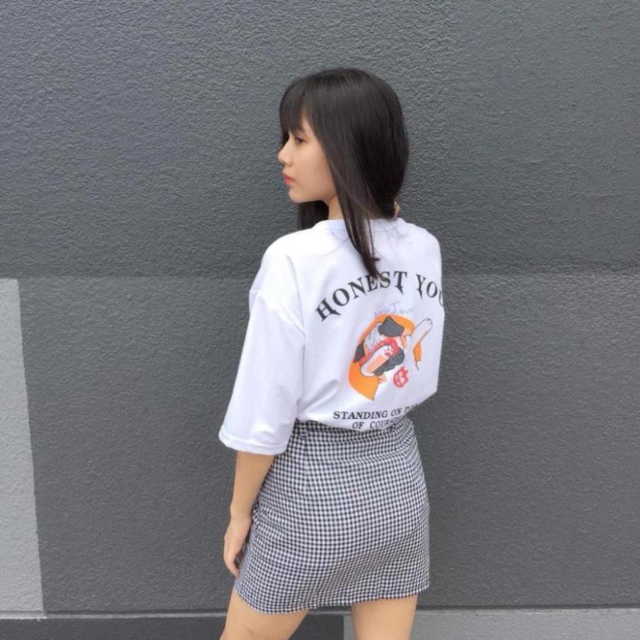 Áo thun HONEST YOU TRẮNG Nam Nữ UNISEX