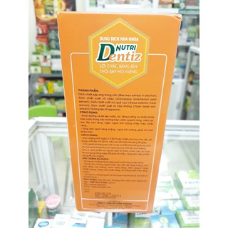 Nước Súc Miệng NutriDentiz 250ml