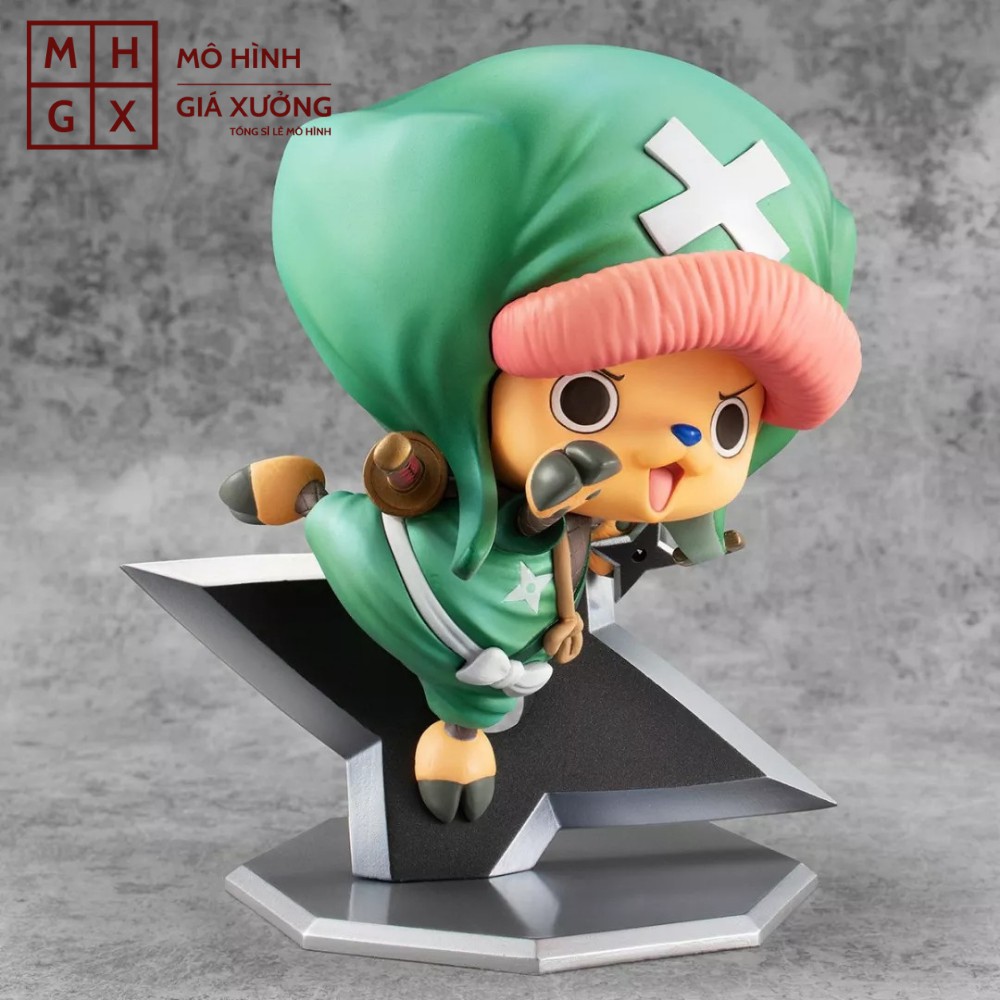 Mô Hình Tony Tony Chopper ( 2 Tay Thay Thế ) Cao 12cm Trạng Thái Chiến Đấu - Figure Tượng One Piece