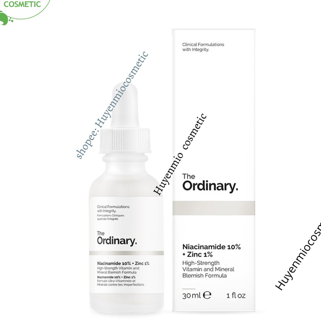 The Ordinary Niacinamide 10% + Zinc 1% Tinh chất giảm mụn thâm - 30ml [CHÍNH HÃNG] | BigBuy360 - bigbuy360.vn