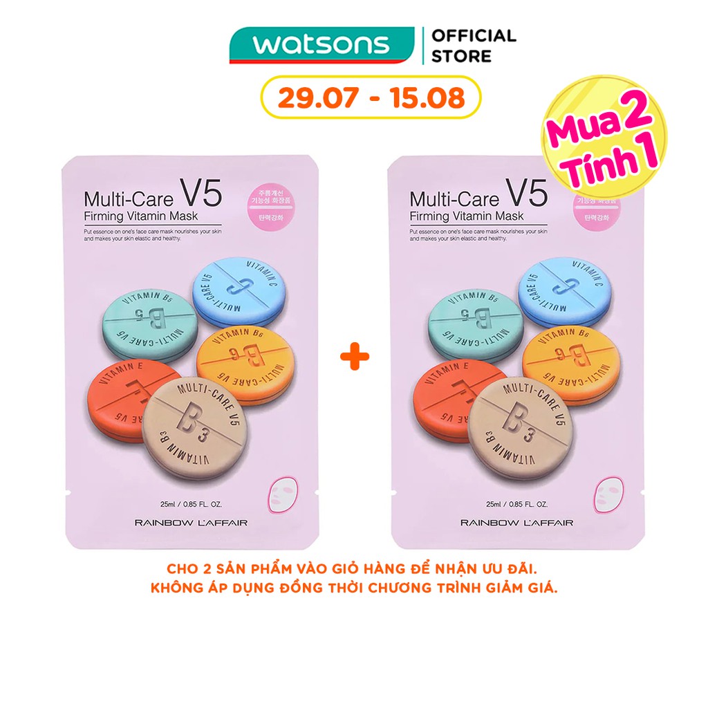 Mặt Nạ Dưỡng Da Rainbow L'Affair Multi-Care V5 Firming 25ml