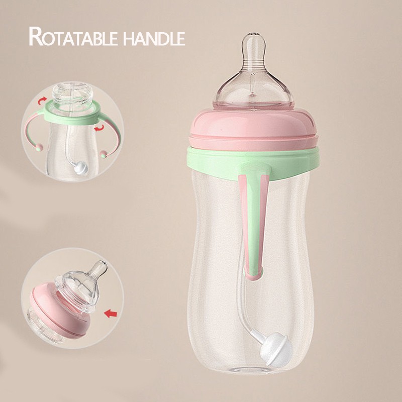 Bình sữa PP dung tích lớn 330 / 270ML chất lượng cao trẻ em