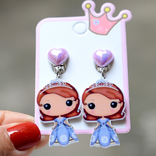 Hoạt Hình Khuyên Tai Hình Sừng Tuần Lộc Giáng Sinh Dễ Thương Cho Bé Gái