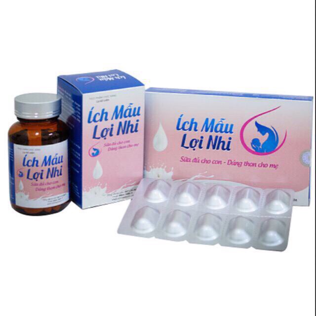 ❤[Chính hãng] Ích Mẫu Lợi Nhi - Xua Tan Nỗi Lo Thiếu Sữa Mẹ (lọ 60 Viên) | BigBuy360 - bigbuy360.vn