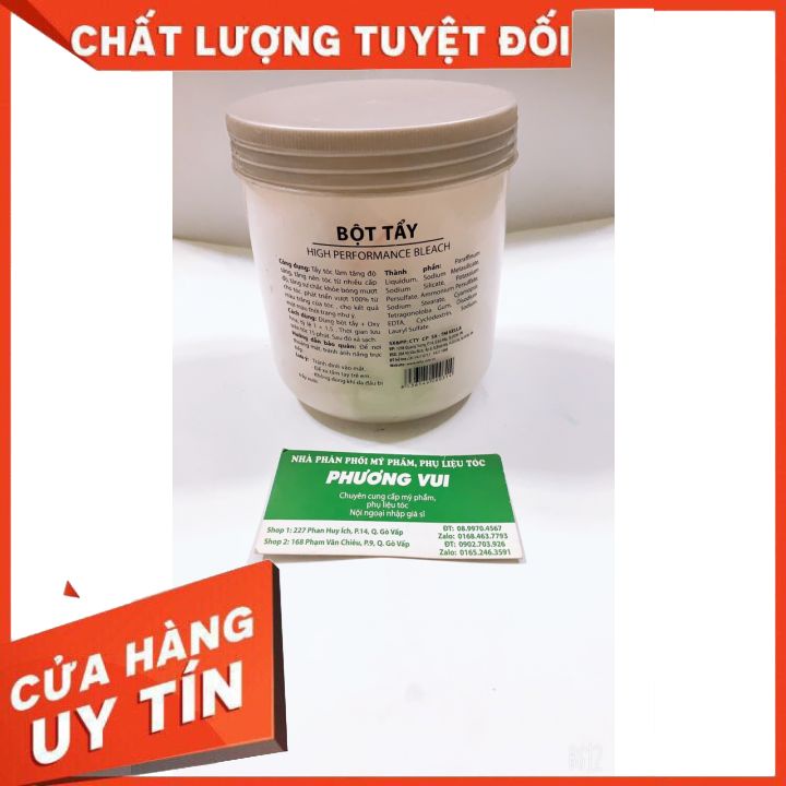 Bột Tẩy Tóc Kella Trắng 500g (hộp màu trắng )chaatsv  bột siêu min -tẩy mạnh ít rát da đầu-dùng chosalon tóc