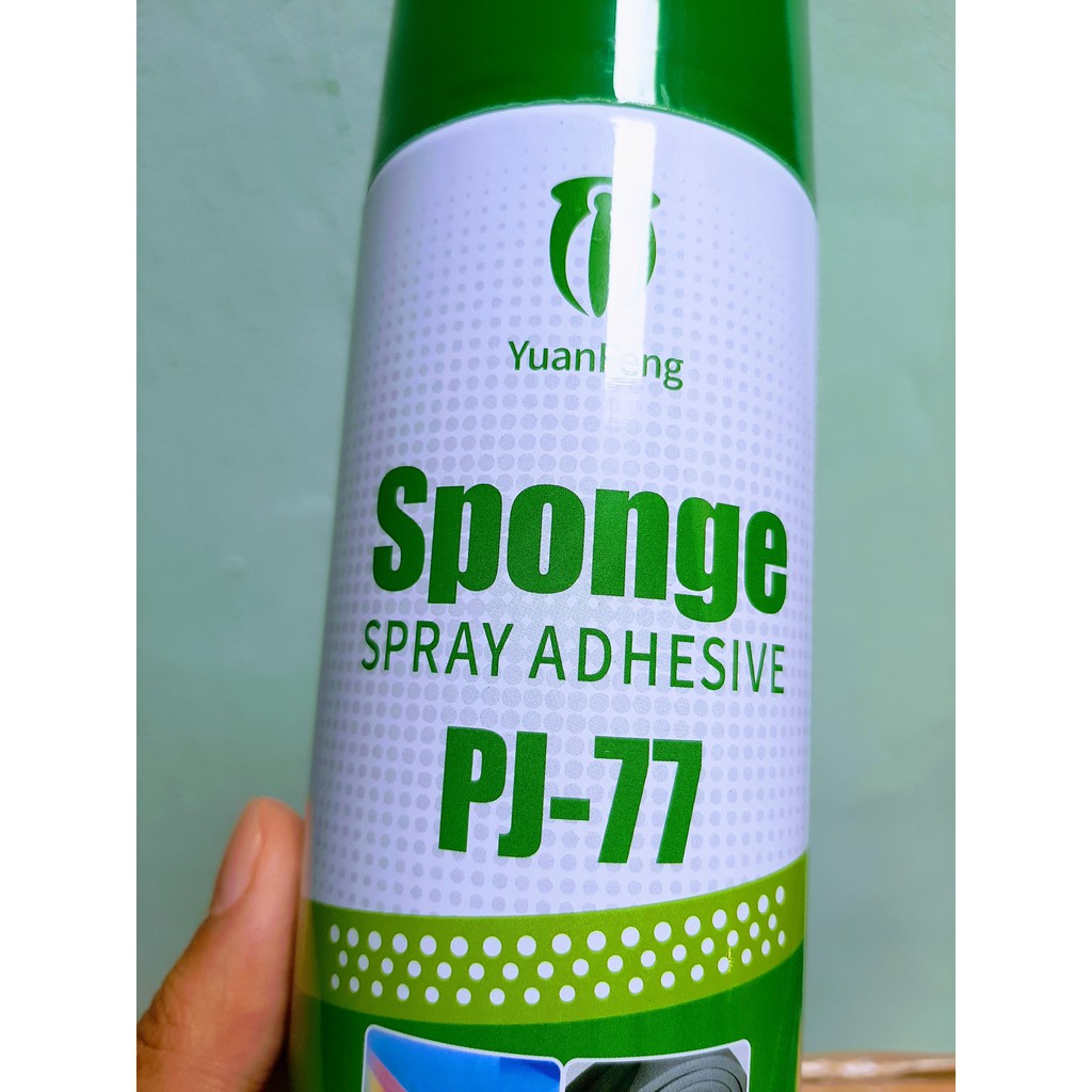 Chai Keo Xịt Dán Mút Xốp Đa Năng Sponge PJ77 Chuyên Dán Xốp Tường, Giấy Decal ...