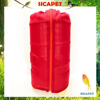 Áo lồng chim khuyên đỏ SICAPET, Phụ kiện lồng chim giá rẻ