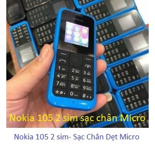 Điện Thoại Nghe Gọi Nokia 105 Zin Hãng Like New Bảo Hành 2 Năm