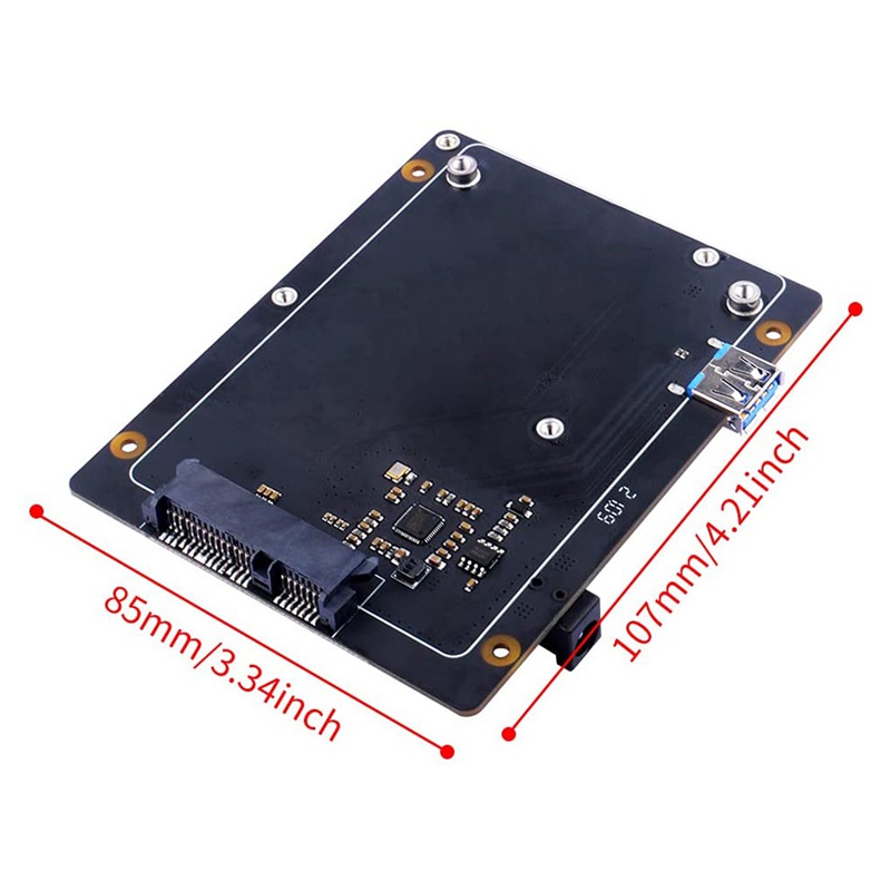Bảng mạch mở rộng ổ cứng 2.5 Inch SATA HDD/SSD X825 USB3.1 cho Raspberry Pi 4 el B
 | WebRaoVat - webraovat.net.vn