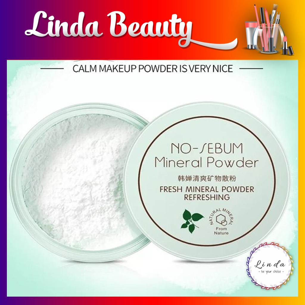 Phấn phủ kiềm dầu dạng bột No Sebum Mineral Powder Rorec của Bioaqua | BigBuy360 - bigbuy360.vn