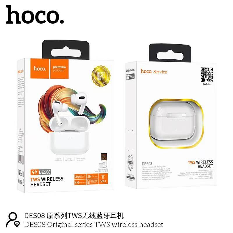 Tai nghe Hoco Des08 âm thanh tuyệt đỉnh (Chính hãng, BH 1 năm) | BigBuy360 - bigbuy360.vn