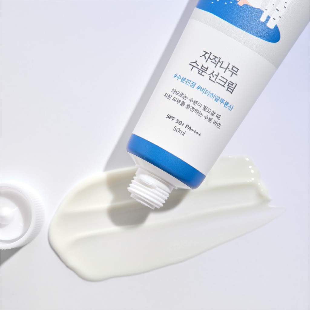 Kem chống nắng hóa học cấp ẩm Round Lab Birch Juice Moisturizing Sunscreen 50ml