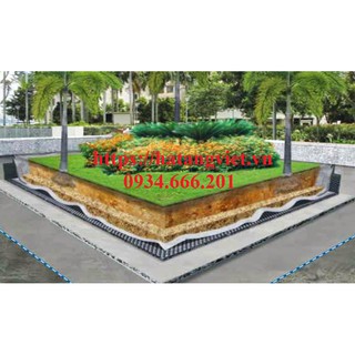 50m2 vải địa không dệt trồng cây