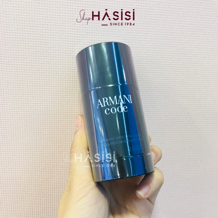 LĂN KHỬ MÙI NƯỚC HOA NAM - ARMANI - Code Deodorant Stick 75g