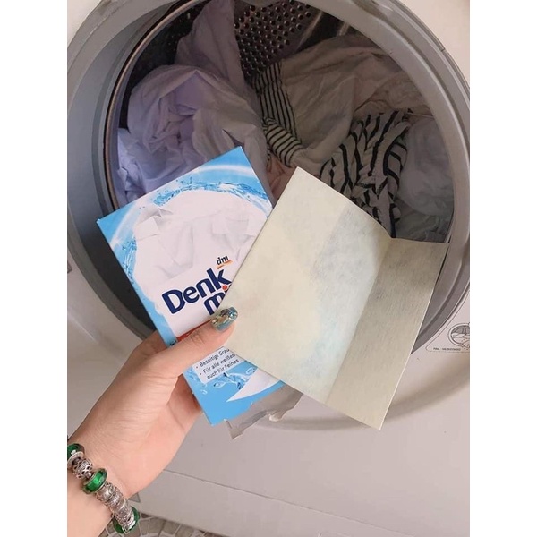 MIẾNG GIẶT TẨY TRẮNG QUẦN ÁO DENKMIT - hàng Đức