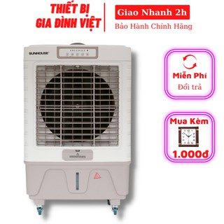 Máy làm mát không khí - Quạt điều hòa hơi nước Sunhouse SHD7746 + TẶNG ĐỒNG HỒ TREO TƯỜNG THỜI TRANG