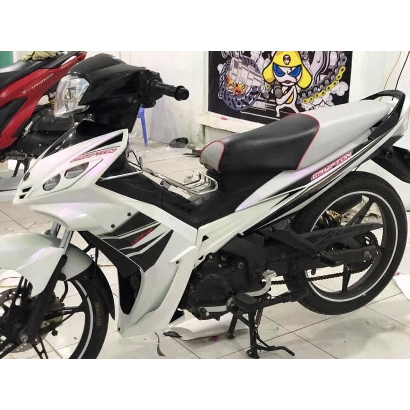 Tem rời Exciter 2010 Trắng đen -1