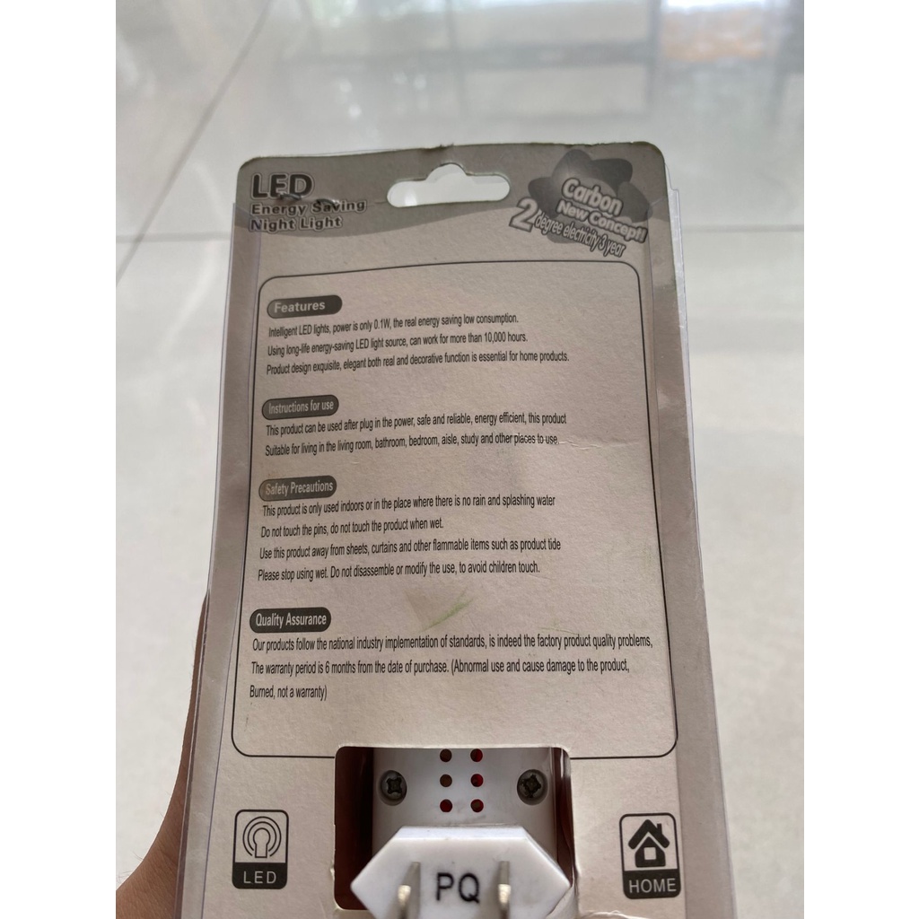 Đèn ngủ Led bằng nhựa, chống vỡ, tiết kiệm năng lượng, thiết kế nhỏ gọn, xinh xắn, phù hợp với mọi góc nhà