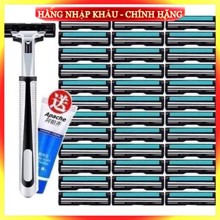 [Sản Phẩm Loại 1] Dao cạo râu bộ 36 đầu lưỡi thay thế tặng 1 món lọ kem cho nam nữ
