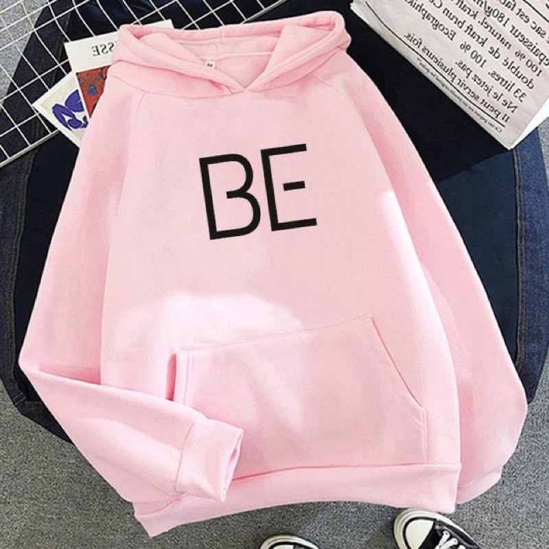 áo hoodie nỉ bông BE cho nam nữ