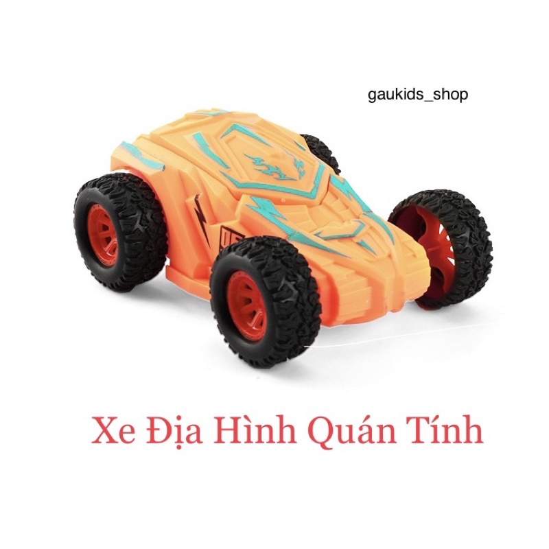 Xe ô tô chạy đà đồ chơi cho bé cứng cáp bền bỉ quay 360 độ